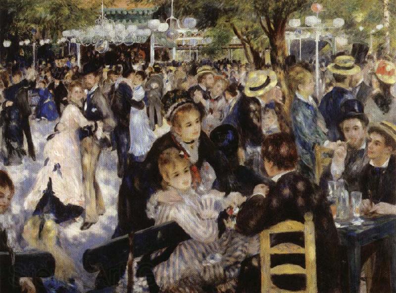 Pierre-Auguste Renoir Dance at the Moulin de la Galette France oil painting art